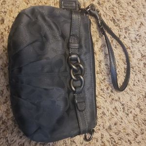 Coach wristlet used once great condition